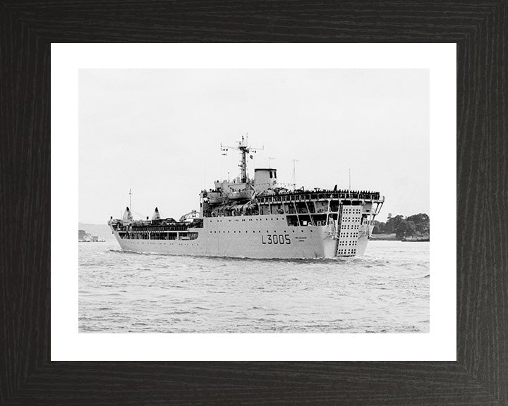 RFA Sir Galahad L3005 Royal Fleet Auxiliary Round Table class ship Photo Print or Framed Print - Hampshire Prints