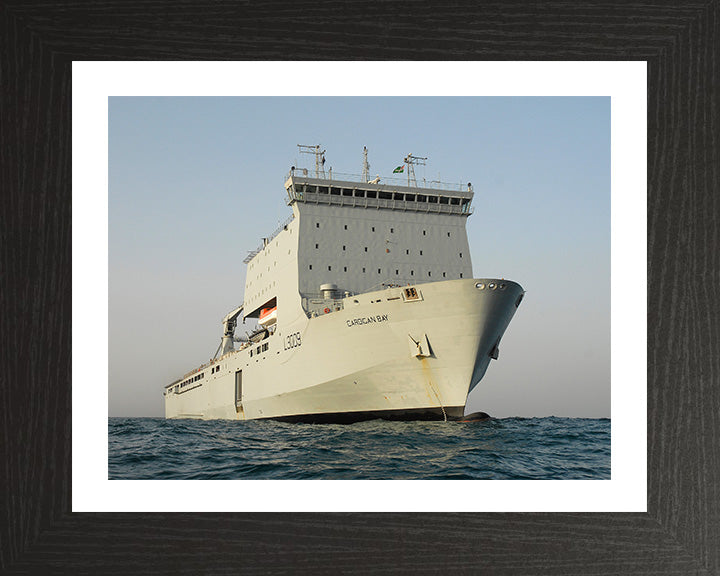 RFA Cardigan Bay L3009 Royal Fleet Auxiliary Bay class auxiliary dock landing ship Photo Print or Framed Print - Hampshire Prints