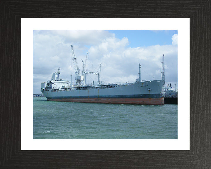 RFA Brambleleaf A81 Royal Fleet Auxiliary Leaf class support tanker Photo Print or Framed Print - Hampshire Prints