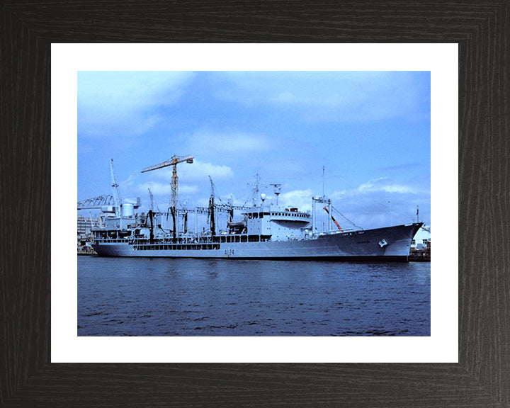 RFA Olmeda A124 Royal Fleet Auxiliary Ol class tanker Photo Print or Framed Print - Hampshire Prints