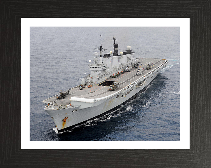 HMS Illustrious R06 | Photo Print | Framed Print | Invincible Class | Aircraft Carrier | Royal Navy