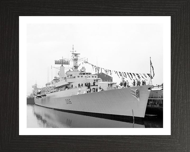 HMS Hampshire D06 Royal Navy County class destroyer Photo Print or Framed Print - Hampshire Prints