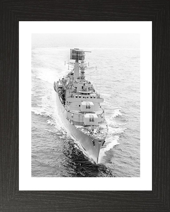 HMS Norfolk D21 Royal Navy County class destroyer Photo Print or Framed Photo Print - Hampshire Prints