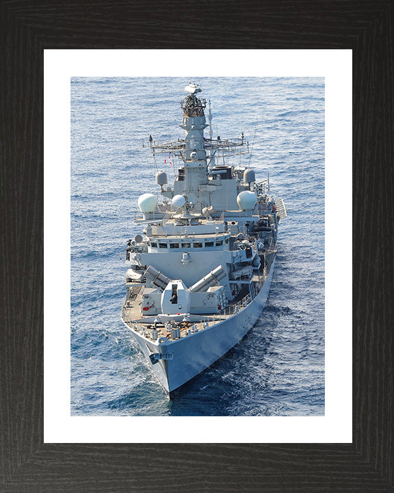 HMS Somerset F82 Royal Navy Type 23 frigate Photo Print or Framed Print - Hampshire Prints