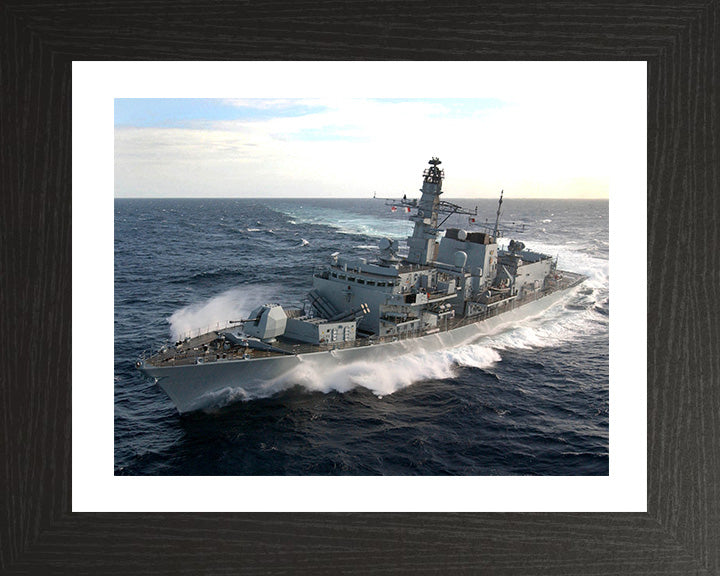 HMS Marlborough F233 Royal Navy type 23 Frigate Photo Print or Framed Print - Hampshire Prints