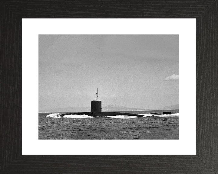 HMS Conqueror S48 Royal Navy Churchill class Submarine Photo Print or Framed Print - Hampshire Prints