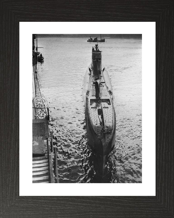 HMS Tuna N94 Royal Navy T class Submarine Photo Print or Framed Print - Hampshire Prints