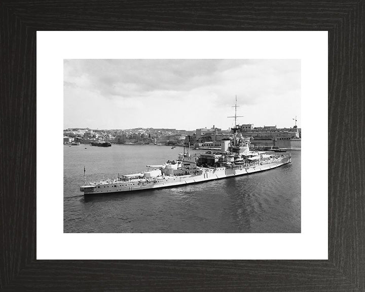 HMS Warspite (03) Royal Navy Queen Elizabeth class battleship Photo Print or Framed Print - Hampshire Prints