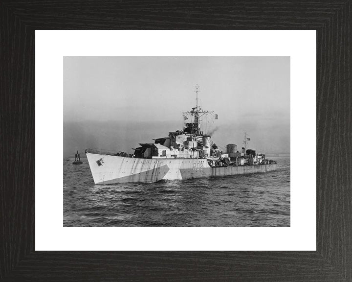 HMS Zest R02 (F102) Royal Navy Z Class destroyer Photo Print or Framed Print - Hampshire Prints