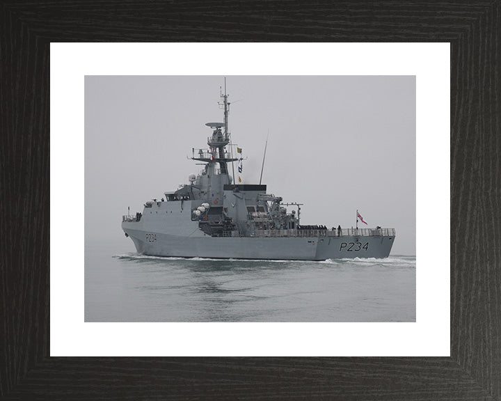 HMS Spey P234 Royal Navy River class patrol vessel Photo Print or Framed Print - Hampshire Prints