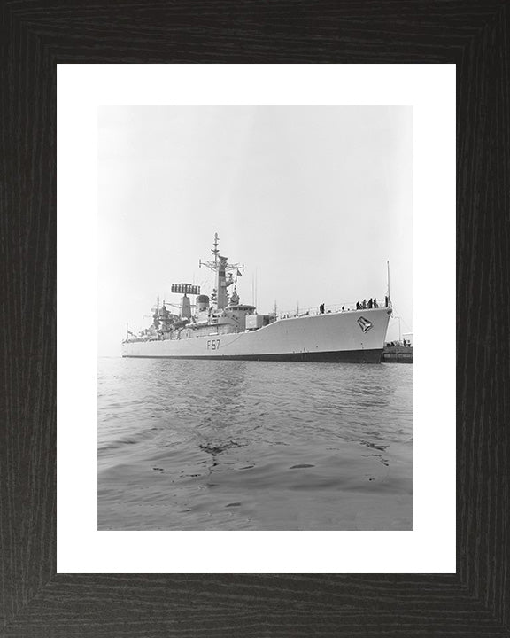 HMS Andromeda F57 Royal Navy Leander class frigate Photo Print or Framed Print - Hampshire Prints