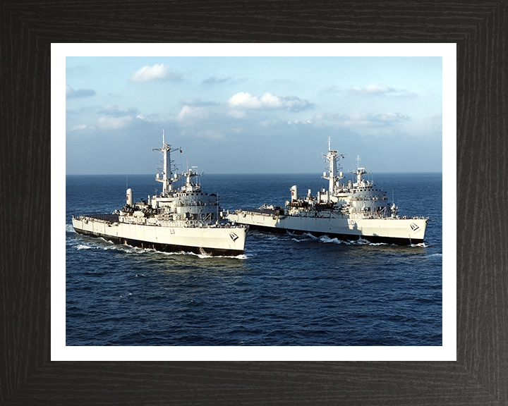 HMS Fearless L10 HMS Intrepid L11 | Photo Print | Framed Print | Fearless Class | Royal Navy - Hampshire Prints