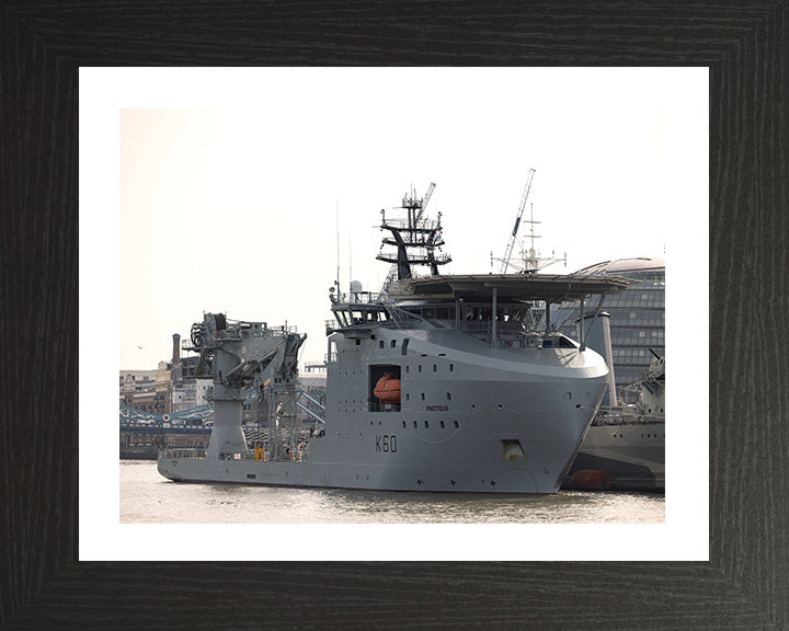 RFA Proteus K60 Royal Fleet Auxiliary ship Photo Print or Framed Print - Hampshire Prints