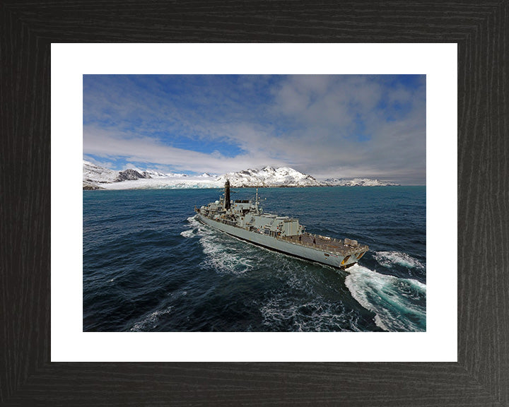 HMS Portland F79 Royal Navy Type 23 frigate Photo Print or Framed Print - Hampshire Prints