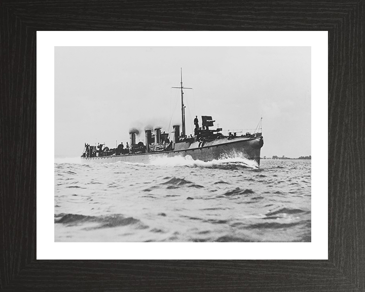 HMS Hornet Royal Navy Havock class torpedo boat Photo Print or Framed Print - Hampshire Prints