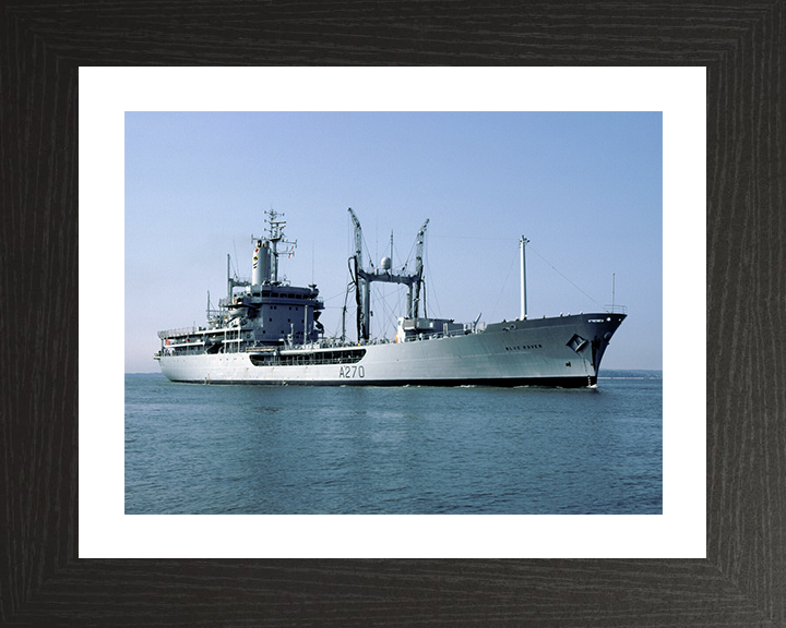 RFA Blue Rover A270 Royal Fleet Auxiliary Rover class small fleet tanker Photo Print or Framed Print - Hampshire Prints