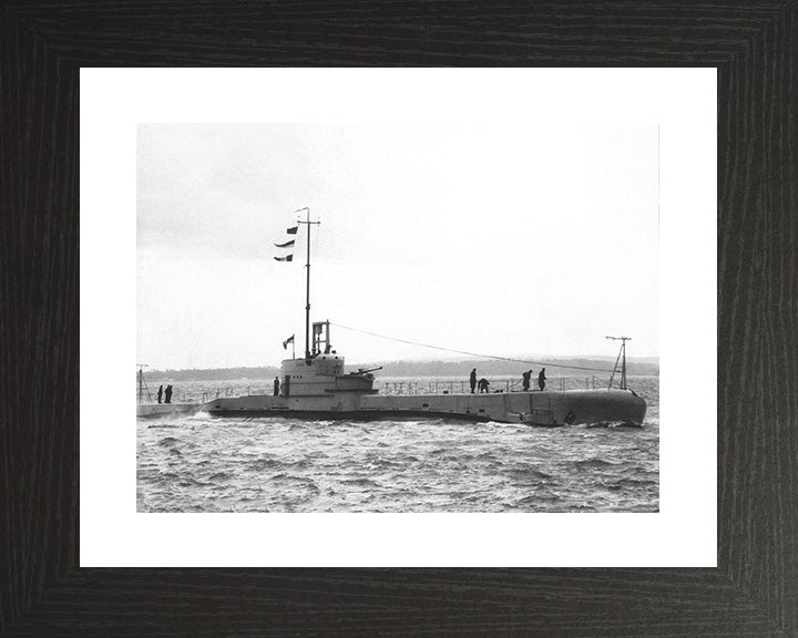 HMS Regent N41 Royal Navy Rainbow class submarine Photo Print or Framed Print - Hampshire Prints