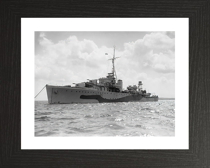 HMS Stork L81 Royal Navy Bittern class sloop Photo Print or Framed Print - Hampshire Prints