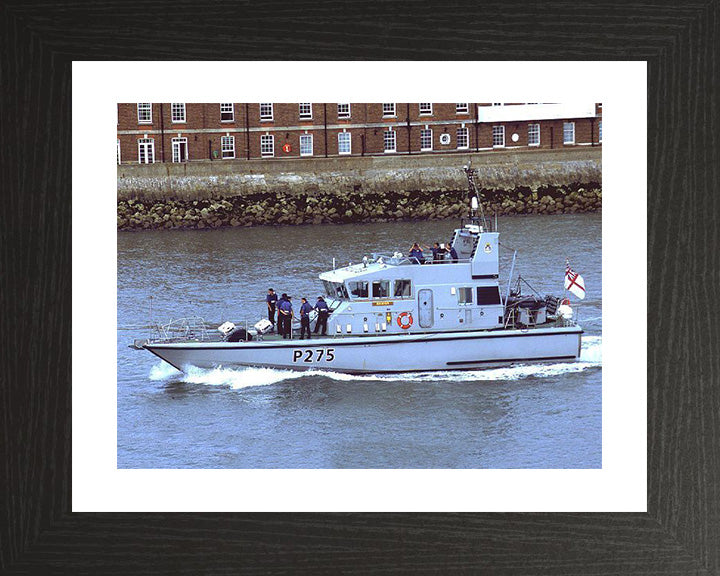 HMS Raider P275 Royal Navy Archer Class P2000 Patrol Vessel Photo Print or Framed Photo Print - Hampshire Prints