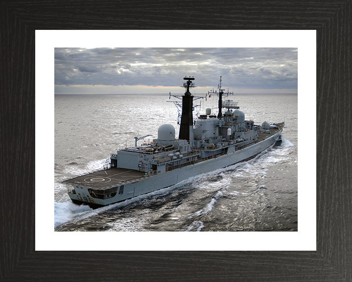 HMS Manchester D95 Royal Navy Type 42 destroyer Photo Print or Framed Print - Hampshire Prints