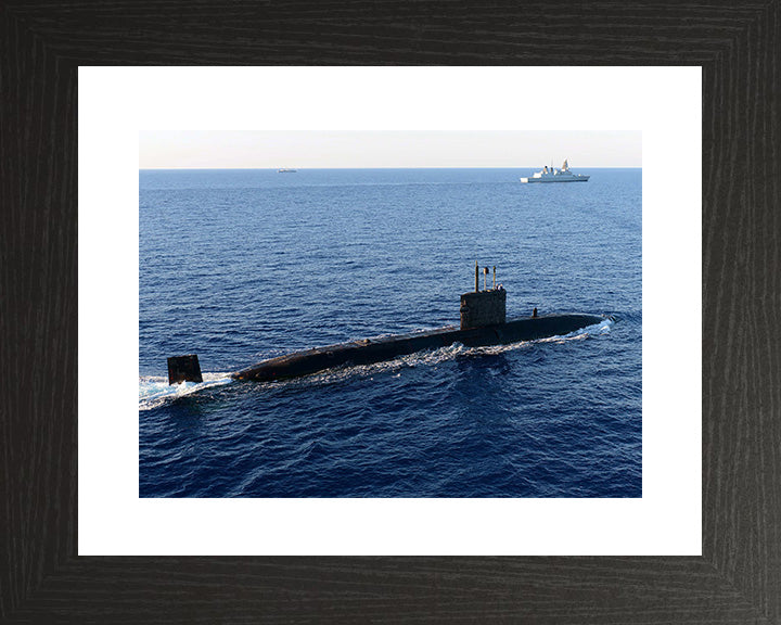 HMS Talent S92 Royal Navy Trafalgar class Submarine Photo Print or Framed Print - Hampshire Prints