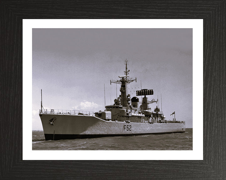 HMS Juno F52 Royal Navy Leander class frigate Photo Print or Framed Print - Hampshire Prints