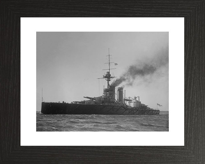 HMS Audacious 1912 Royal Navy King George V class battleship Photo Print or Framed Print - Hampshire Prints