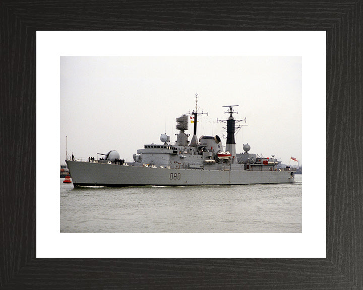 HMS Sheffield D80 Royal Navy Type 42 destroyer Photo Print or Framed Print - Hampshire Prints