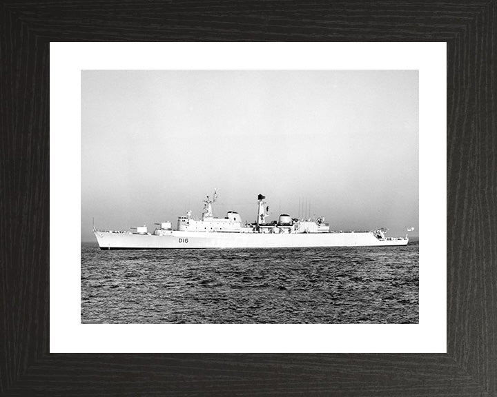 HMS London D16 Royal Navy County class destroyer Photo Print or Framed Print - Hampshire Prints