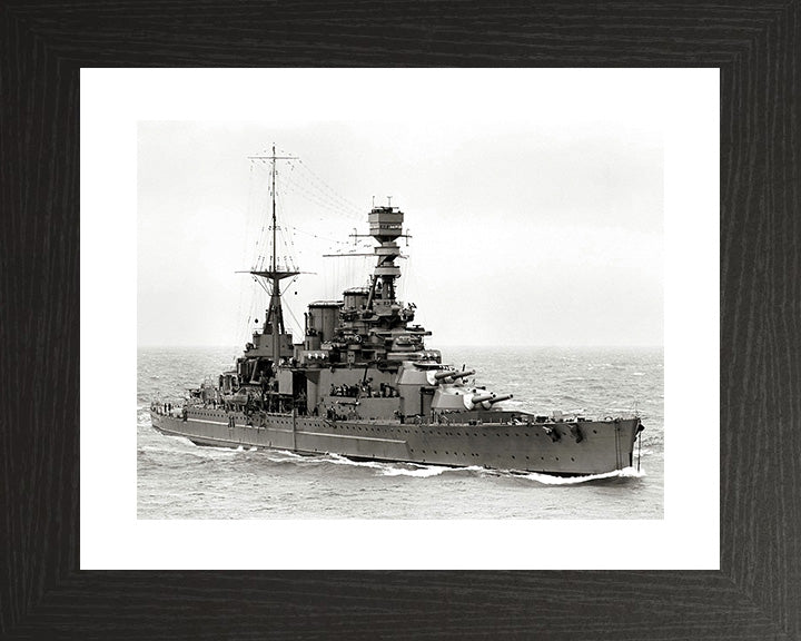 HMS Repulse (1916) | Photo Print | Framed Print | Renown Class | Battlecruiser | Royal Navy - Hampshire Prints