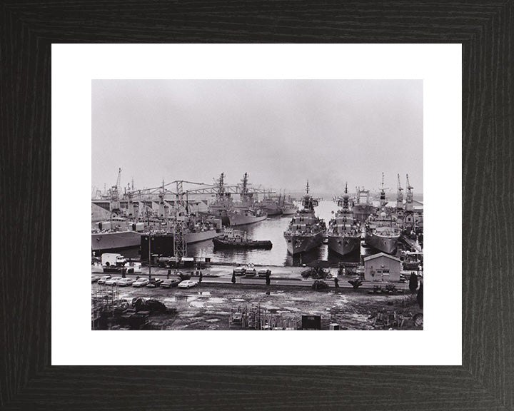 Singapore Naval Base 1969 (Sembawang) Print or Framed Photo Print - Hampshire Prints