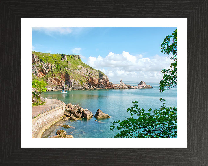 Anstey's Cove Torquay Devon Photo Print - Canvas - Framed Photo Print - Hampshire Prints