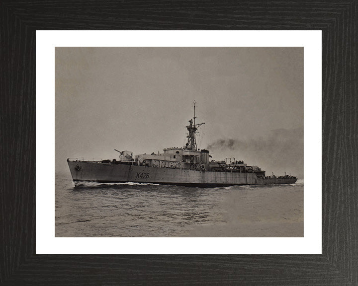 HMS Loch Achray K426 Royal Navy Loch class frigate Photo Print or Framed Print - Hampshire Prints