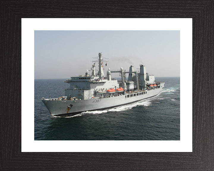 RFA Fort Victoria A387 Royal Fleet Auxiliary Fort class tanker Photo Print or Framed Print - Hampshire Prints