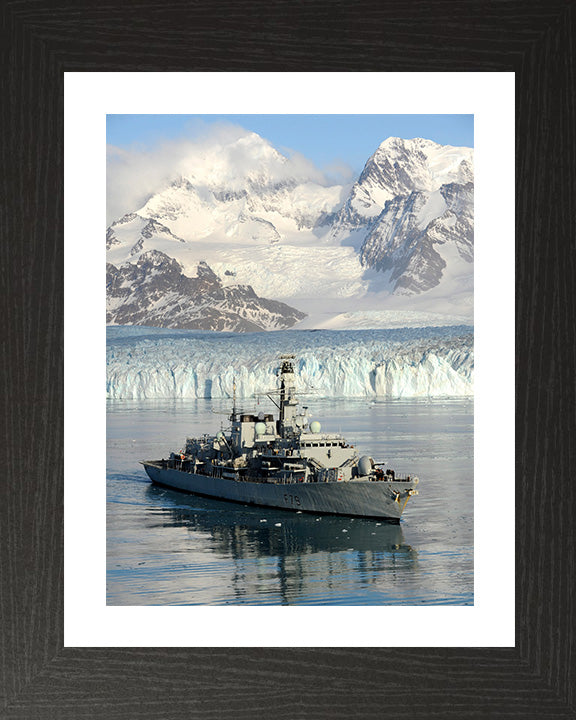 HMS Portland F79 Royal Navy Type 23 frigate Photo Print or Framed Print - Hampshire Prints