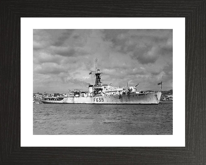 HMS Loch More F639 (K639) Royal Navy Loch class frigate Photo Print or Framed Print - Hampshire Prints