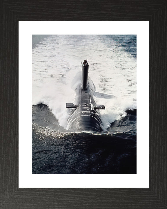 HMS Conqueror S48 Royal Navy Churchill class Submarine Photo Print or Framed Print - Hampshire Prints