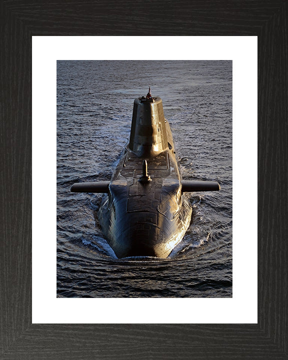 HMS Ambush S120 Royal Navy Astute class Submarine Photo Print or Framed Print - Hampshire Prints