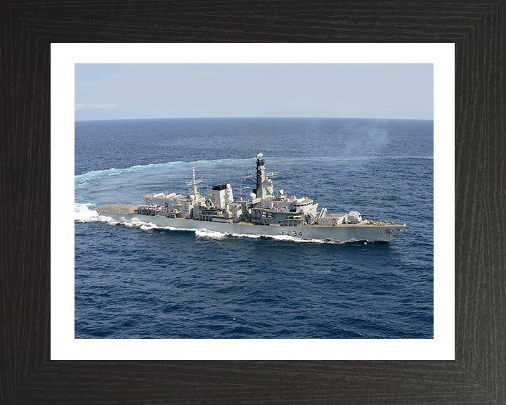 HMS Iron Duke F234 Royal Navy Type 23 frigate Photo Print or Framed Print - Hampshire Prints