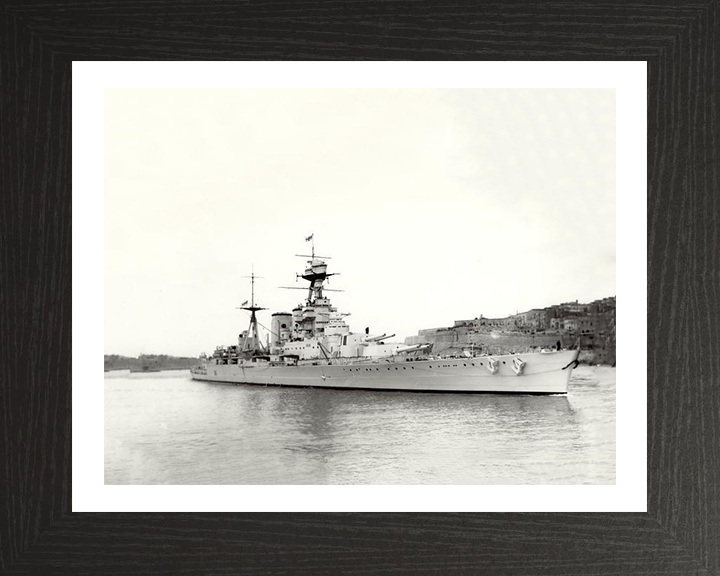 HMS Hood (51) Royal Navy Admiral class battlecruiser Photo Print or Framed Print - Hampshire Prints