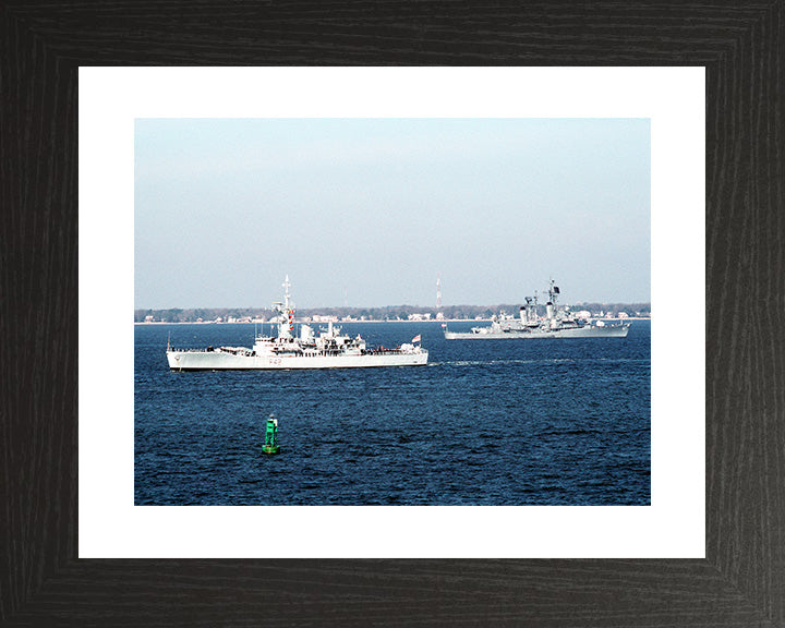 HMS Phoebe F42 Royal Navy Leander class frigate Photo Print or Framed Photo Print - Hampshire Prints