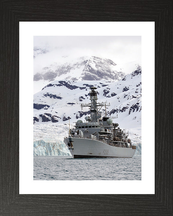 HMS Richmond F239 Royal Navy type 23 Frigate Photo Print or Framed Print - Hampshire Prints