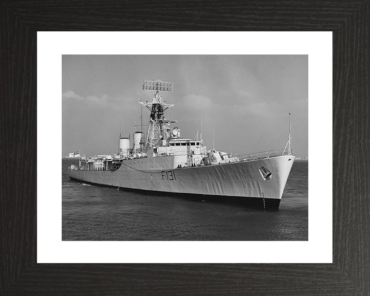 HMS Nubian F131 Royal Navy Tribal class frigate Photo Print or Framed Photo Print - Hampshire Prints