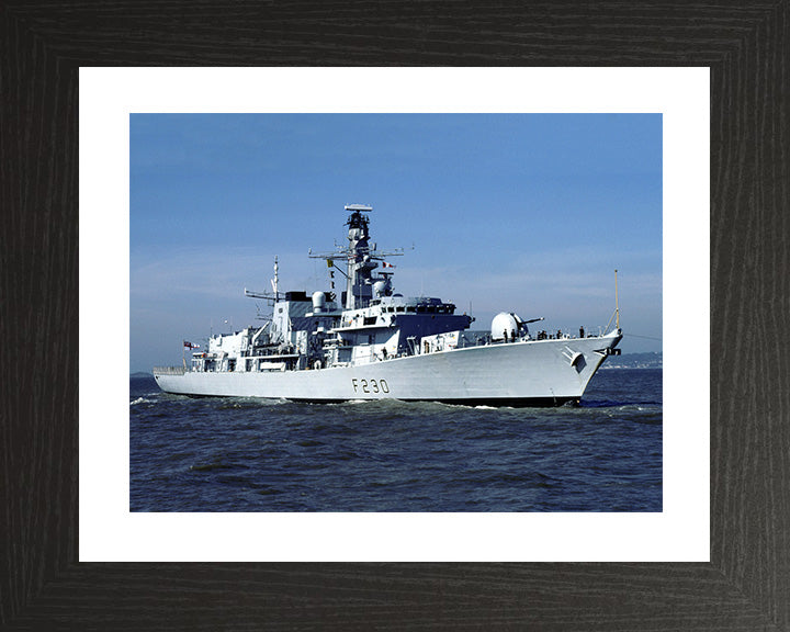 HMS Norfolk F230 Royal Navy type 23 Frigate Photo Print or Framed Print - Hampshire Prints