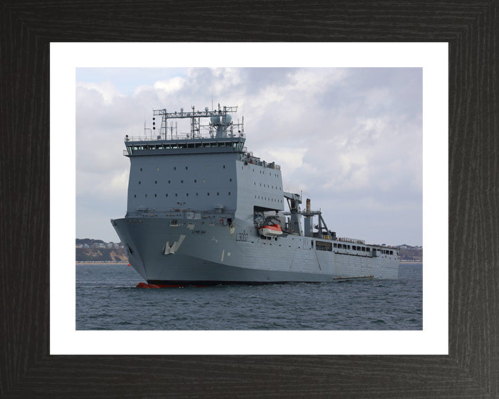 RFA Lyme Bay L3007 Royal Fleet Auxiliary Bay class auxiliary dock landing ship Photo Print or Framed Print - Hampshire Prints