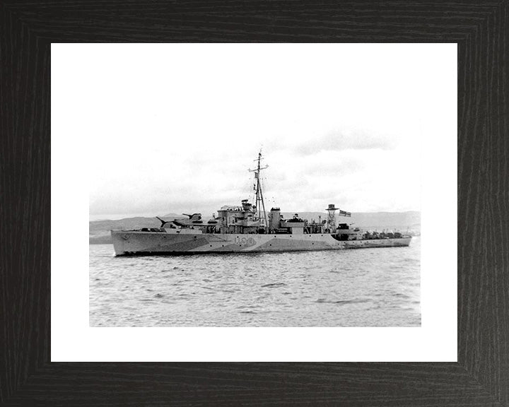 HMS Woodcock U90 Royal Navy Modified Black Swan Class sloop Photo Print or Framed Print - Hampshire Prints