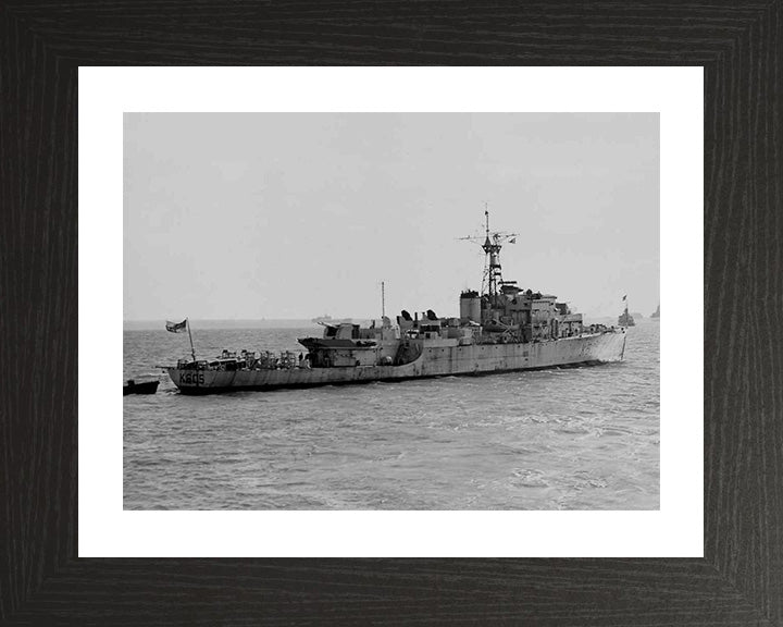 HMS Padstow Bay K608 Royal Navy Bay Class Frigate Photo Print or Framed Print - Hampshire Prints