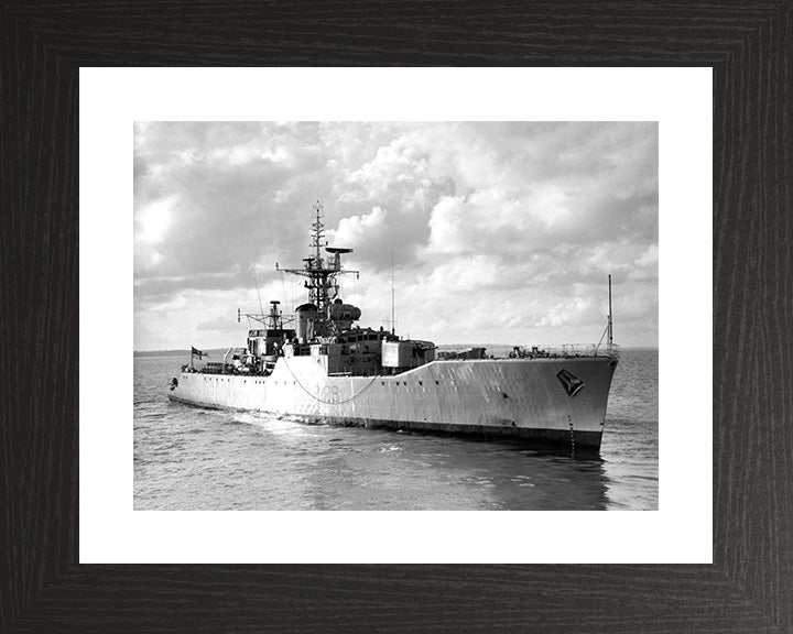 HMS Rhyl F129 Royal Navy Rothesay Class frigate Photo Print or Framed Print - Hampshire Prints