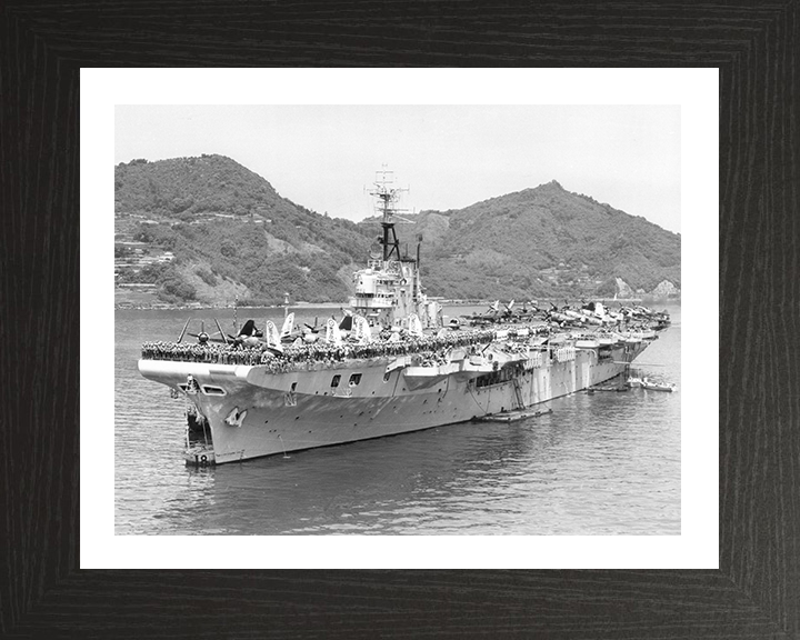 HMS Ocean R68 | Photo Print | Framed Print | Colossus Class | Aircraft Carrier | Royal Navy