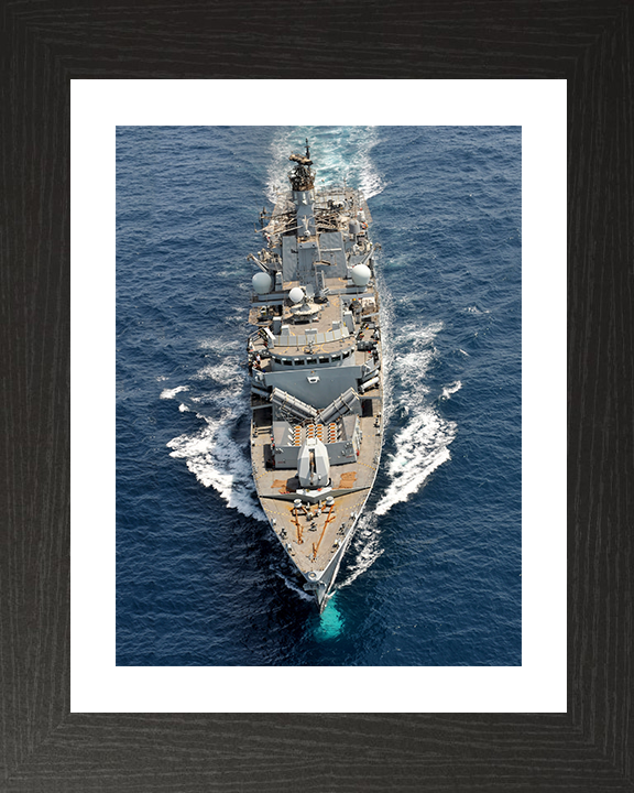 HMS Northumberland F238 Royal Navy type 23 Frigate Photo Print or Framed Print - Hampshire Prints